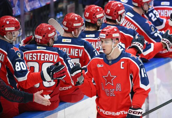 Хоккей. КХЛ. ЦСКА (Москва) - "Северсталь" (Череповец)