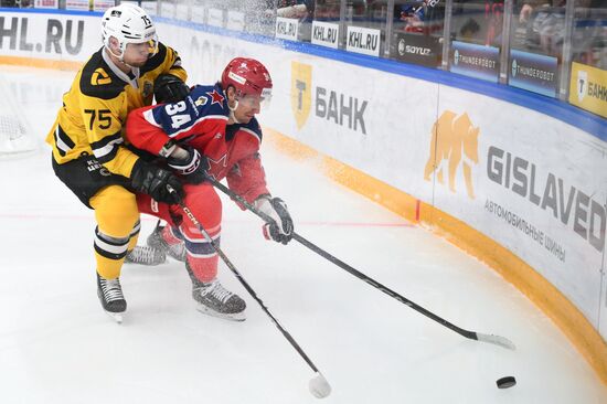 Хоккей. КХЛ. ЦСКА (Москва) - "Северсталь" (Череповец)