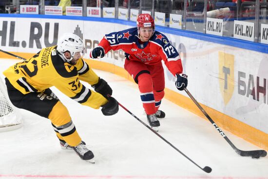 Хоккей. КХЛ. ЦСКА (Москва) - "Северсталь" (Череповец)