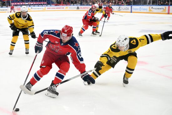 Хоккей. КХЛ. ЦСКА (Москва) - "Северсталь" (Череповец)