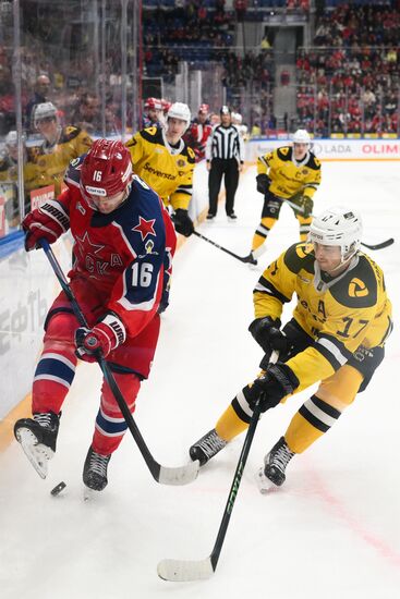 Хоккей. КХЛ. ЦСКА (Москва) - "Северсталь" (Череповец)