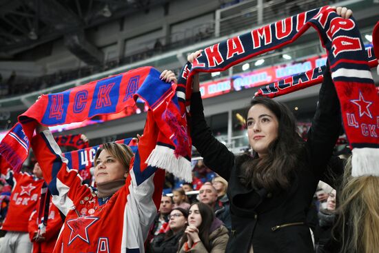 Хоккей. КХЛ. ЦСКА (Москва) - "Северсталь" (Череповец)