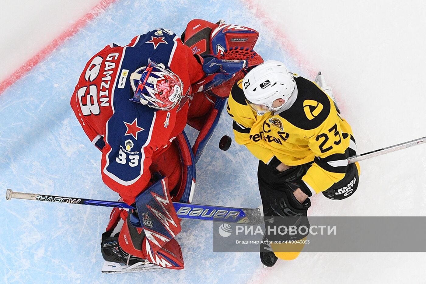 Хоккей. КХЛ. ЦСКА (Москва) - "Северсталь" (Череповец)