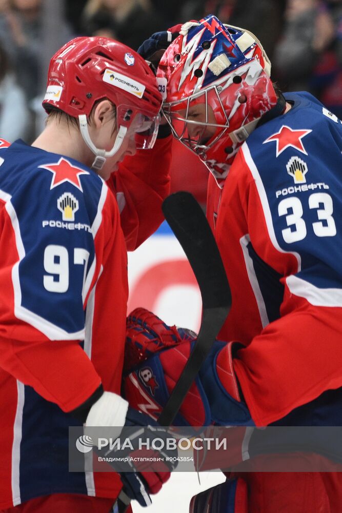 Хоккей. КХЛ. ЦСКА (Москва) - "Северсталь" (Череповец)