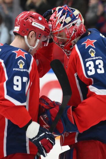 Хоккей. КХЛ. ЦСКА (Москва) - "Северсталь" (Череповец)