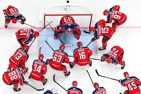 Хоккей. КХЛ. ЦСКА (Москва) - "Северсталь" (Череповец)