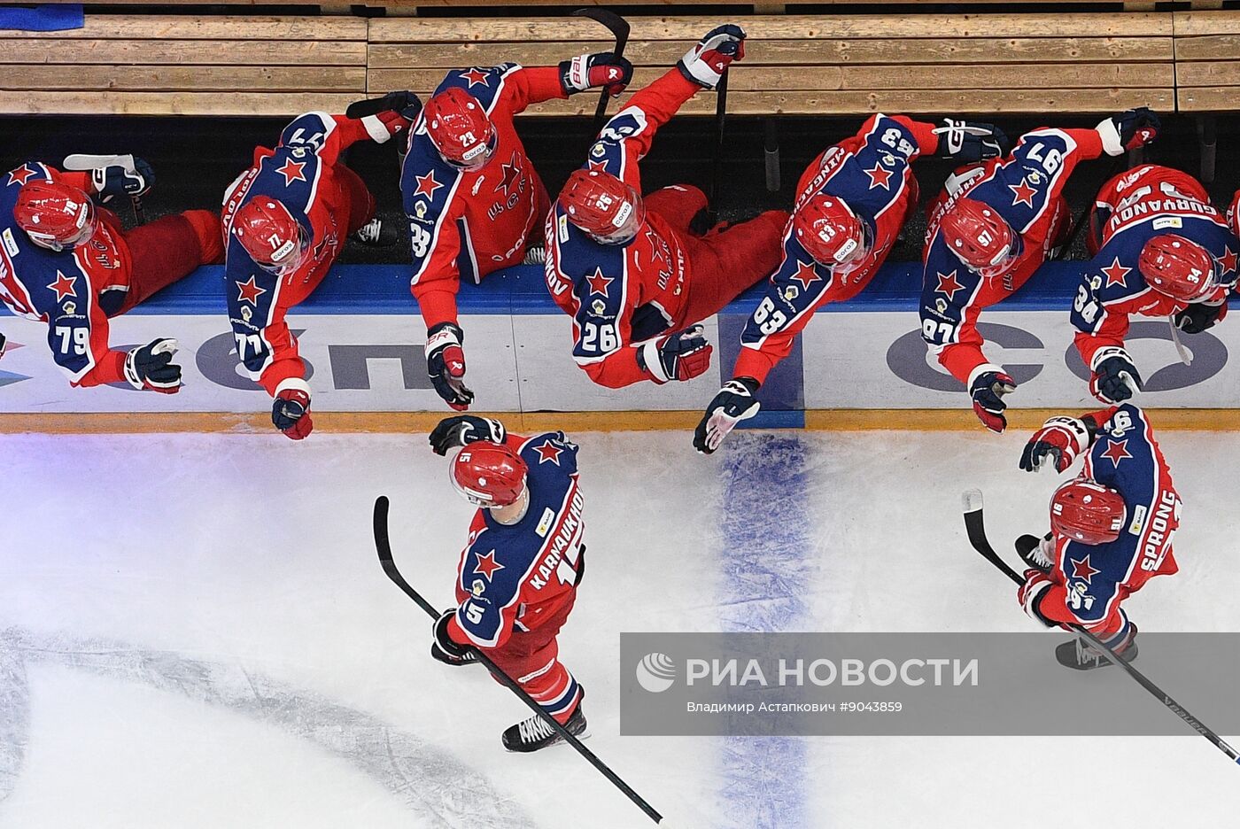 Хоккей. КХЛ. ЦСКА (Москва) - "Северсталь" (Череповец)