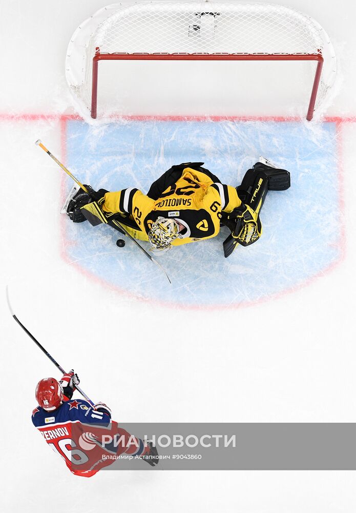 Хоккей. КХЛ. ЦСКА (Москва) - "Северсталь" (Череповец)