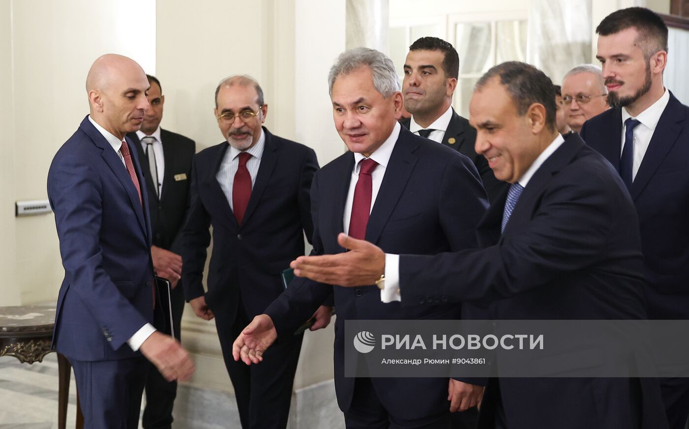 Визит секретаря Совбеза РФ Сергея Шойгу в Египет