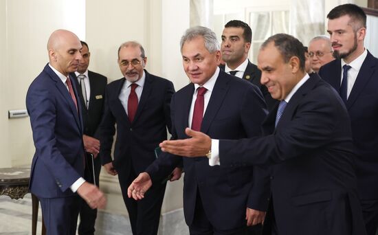 Визит секретаря Совбеза РФ Сергея Шойгу в Египет