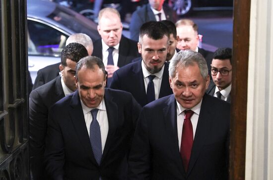 Визит секретаря Совбеза РФ Сергея Шойгу в Египет