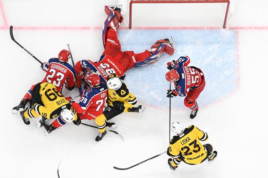 Хоккей. КХЛ. ЦСКА (Москва) - "Северсталь" (Череповец)