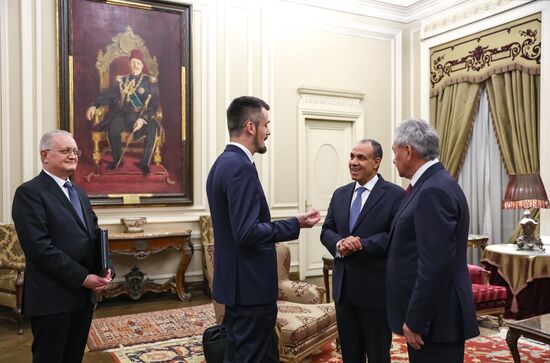 Визит секретаря Совбеза РФ Сергея Шойгу в Египет