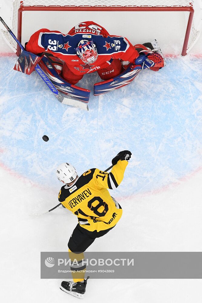 Хоккей. КХЛ. ЦСКА (Москва) - "Северсталь" (Череповец)