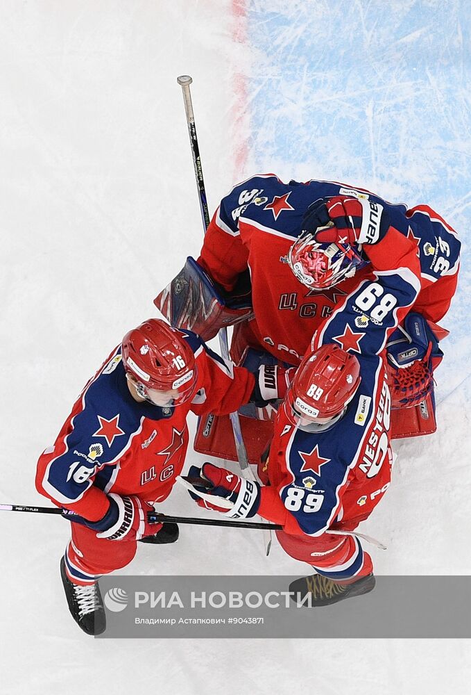 Хоккей. КХЛ. ЦСКА (Москва) - "Северсталь" (Череповец)