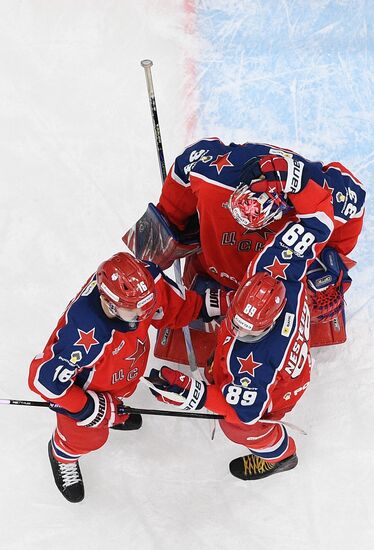 Хоккей. КХЛ. ЦСКА (Москва) - "Северсталь" (Череповец)