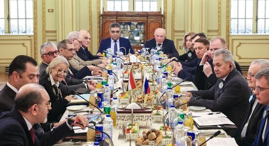 Визит секретаря Совбеза РФ Сергея Шойгу в Египет