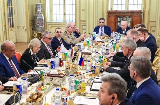 Визит секретаря Совбеза РФ Сергея Шойгу в Египет