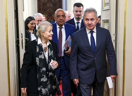 Визит секретаря Совбеза РФ Сергея Шойгу в Египет