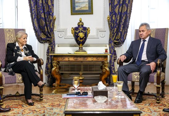 Визит секретаря Совбеза РФ Сергея Шойгу в Египет