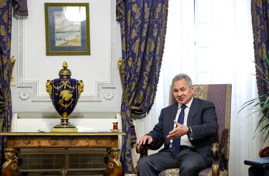 Визит секретаря Совбеза РФ Сергея Шойгу в Египет