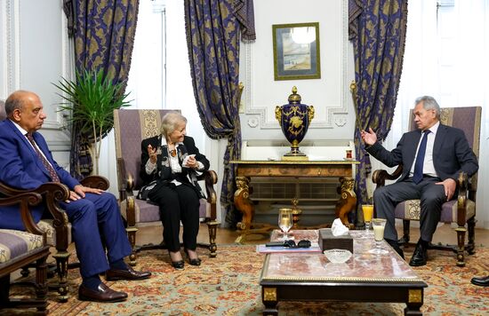 Визит секретаря Совбеза РФ Сергея Шойгу в Египет