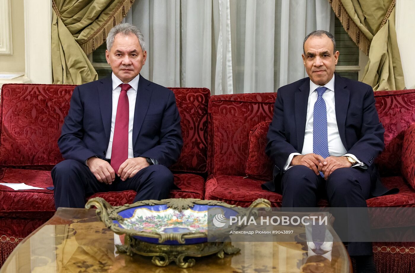 Визит секретаря Совбеза РФ Сергея Шойгу в Египет