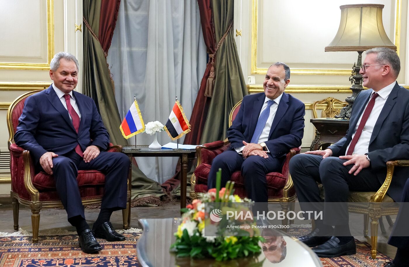 Визит секретаря Совбеза РФ Сергея Шойгу в Египет