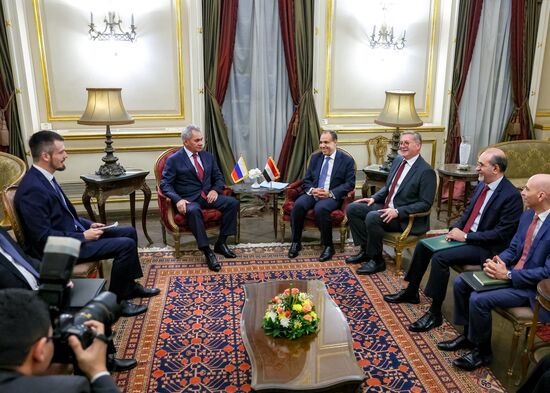 Визит секретаря Совбеза РФ Сергея Шойгу в Египет