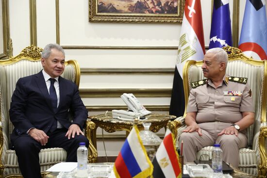 Визит секретаря Совбеза РФ Сергея Шойгу в Египет