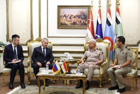 Визит секретаря Совбеза РФ Сергея Шойгу в Египет