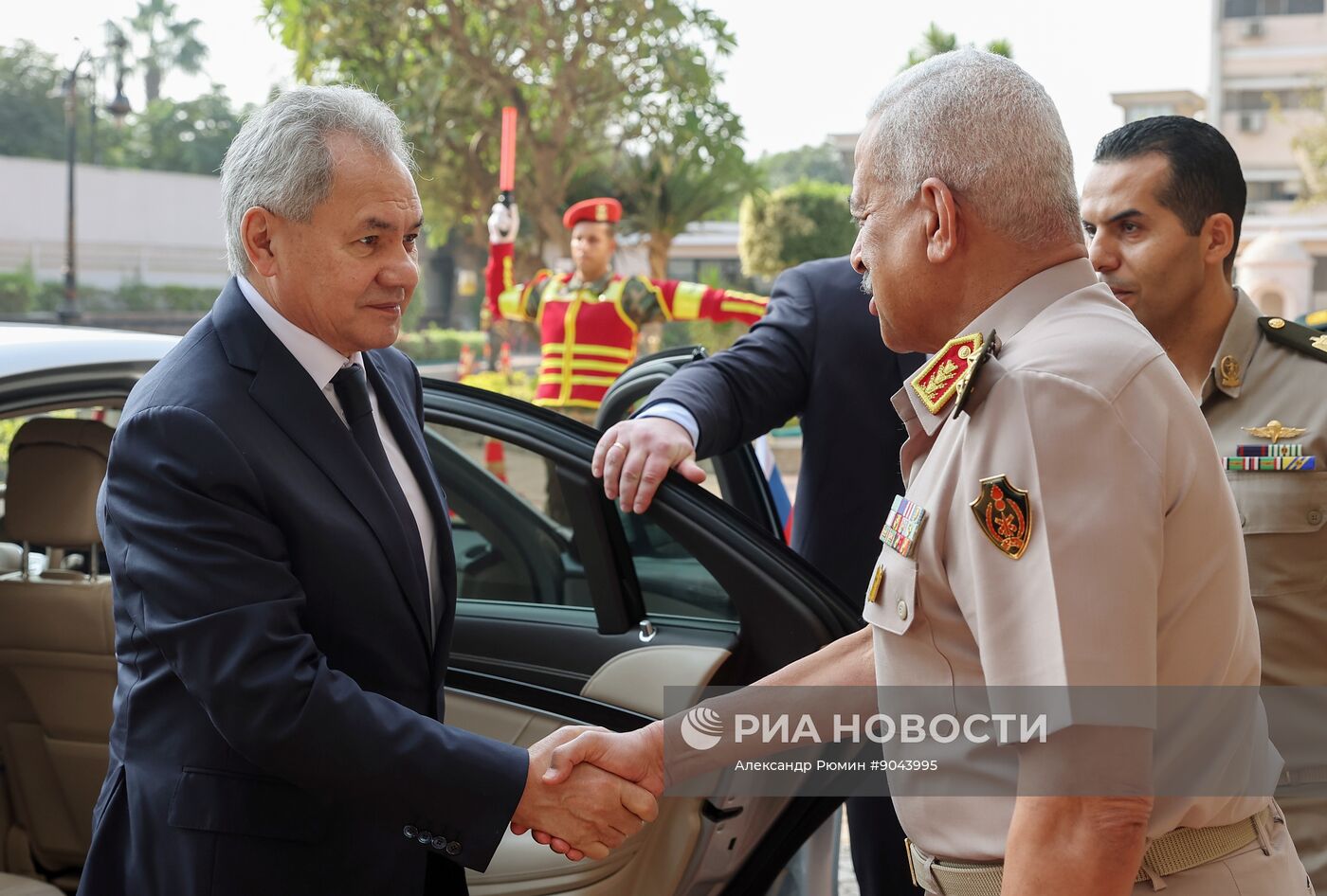 Визит секретаря Совбеза РФ Сергея Шойгу в Египет