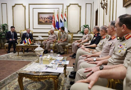 Визит секретаря Совбеза РФ Сергея Шойгу в Египет