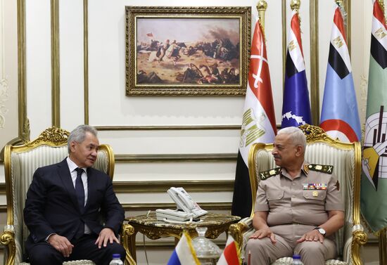 Визит секретаря Совбеза РФ Сергея Шойгу в Египет