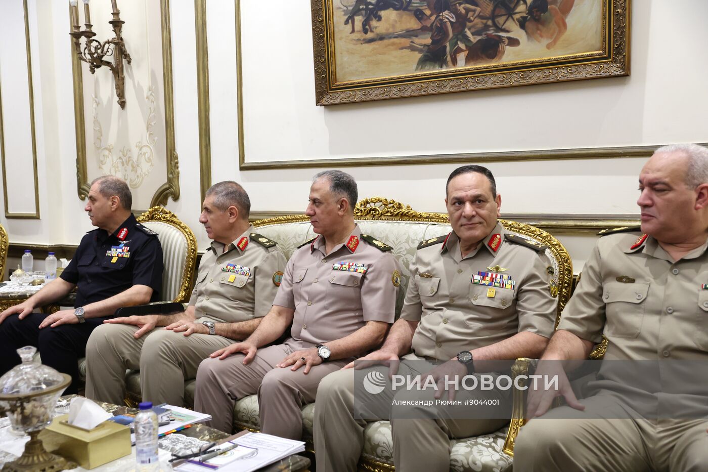 Визит секретаря Совбеза РФ Сергея Шойгу в Египет