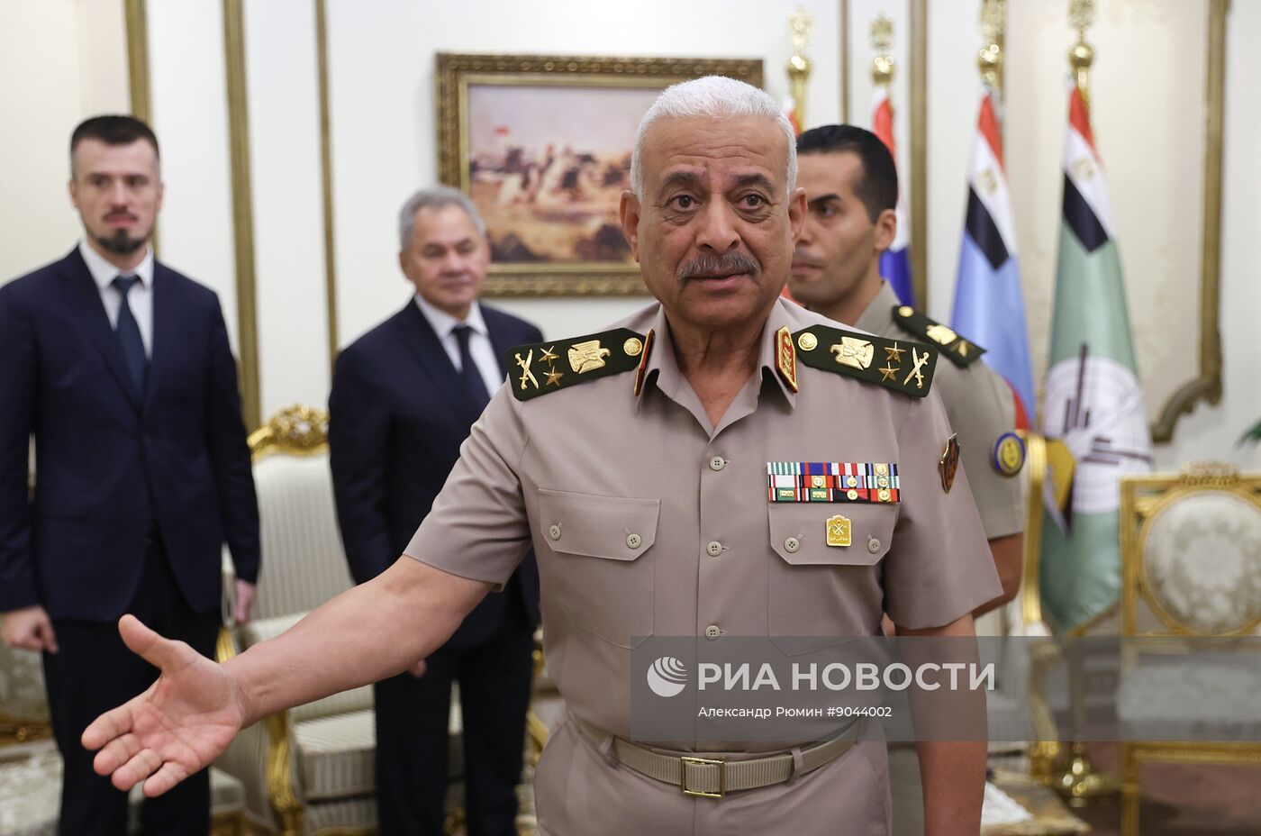 Визит секретаря Совбеза РФ Сергея Шойгу в Египет