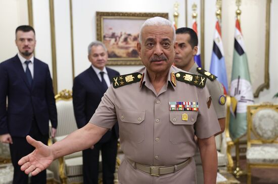 Визит секретаря Совбеза РФ Сергея Шойгу в Египет