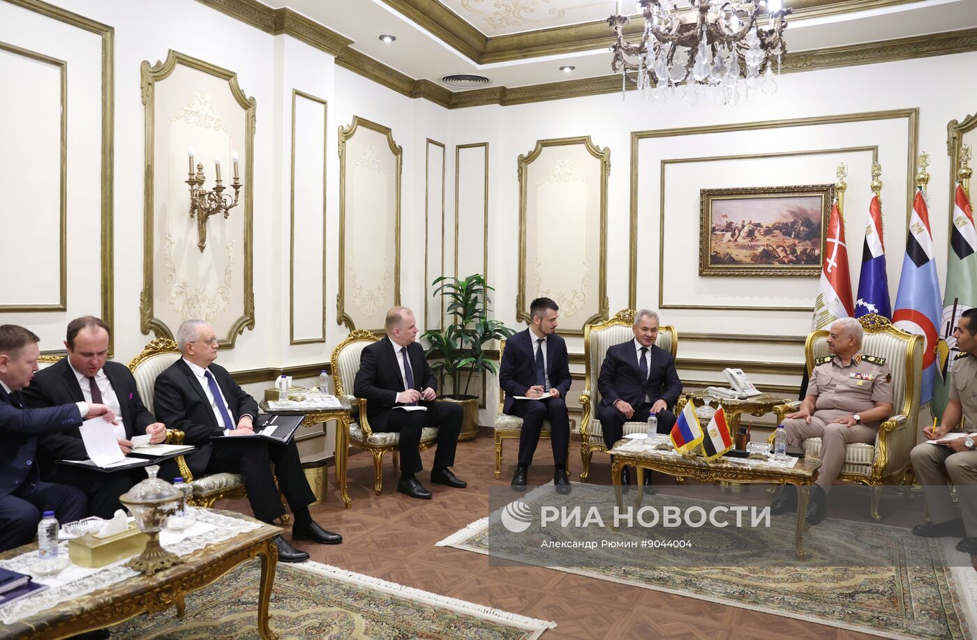 Визит секретаря Совбеза РФ Сергея Шойгу в Египет