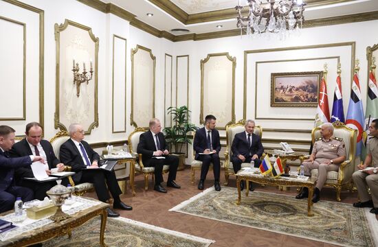 Визит секретаря Совбеза РФ Сергея Шойгу в Египет