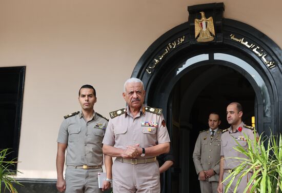 Визит секретаря Совбеза РФ Сергея Шойгу в Египет