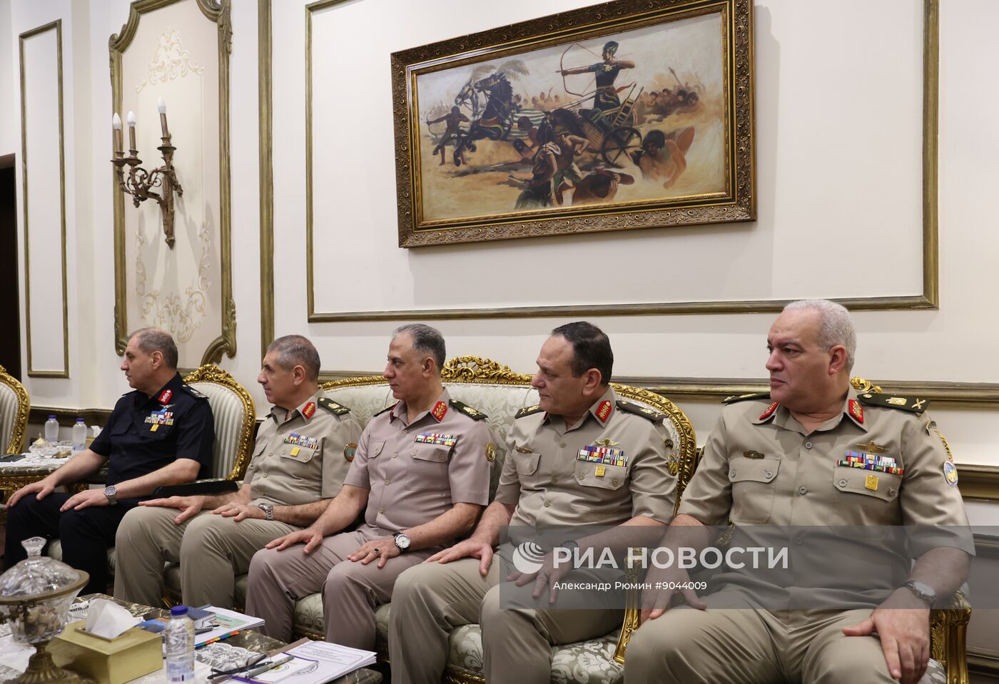 Визит секретаря Совбеза РФ Сергея Шойгу в Египет