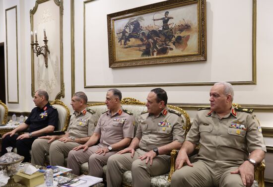 Визит секретаря Совбеза РФ Сергея Шойгу в Египет