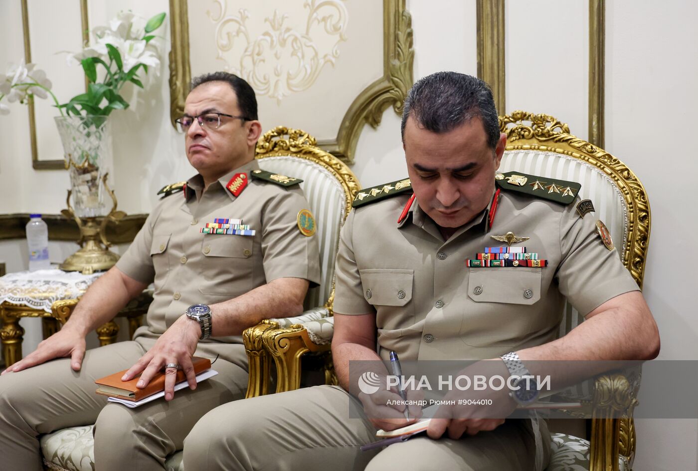 Визит секретаря Совбеза РФ Сергея Шойгу в Египет