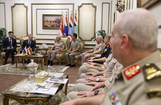 Визит секретаря Совбеза РФ Сергея Шойгу в Египет