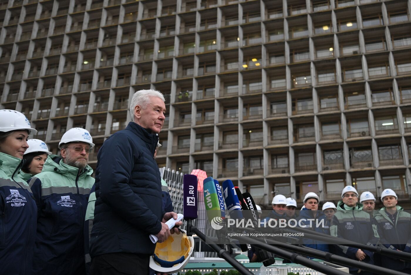 Строительство нового комплекса НИИ скорой помощи им. Склифосовского в Москве