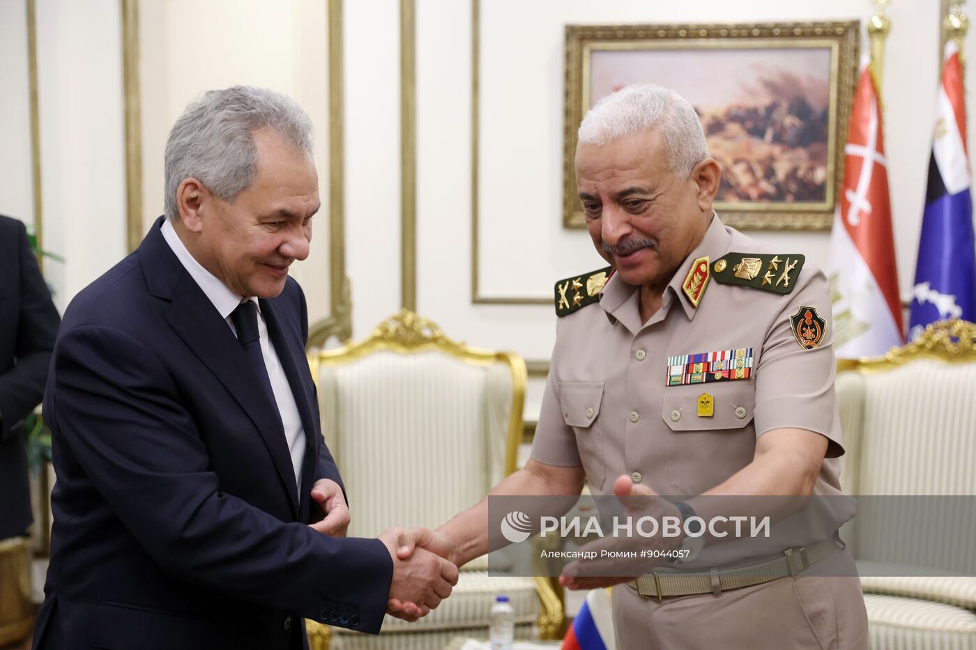 Визит секретаря Совбеза РФ Сергея Шойгу в Египет