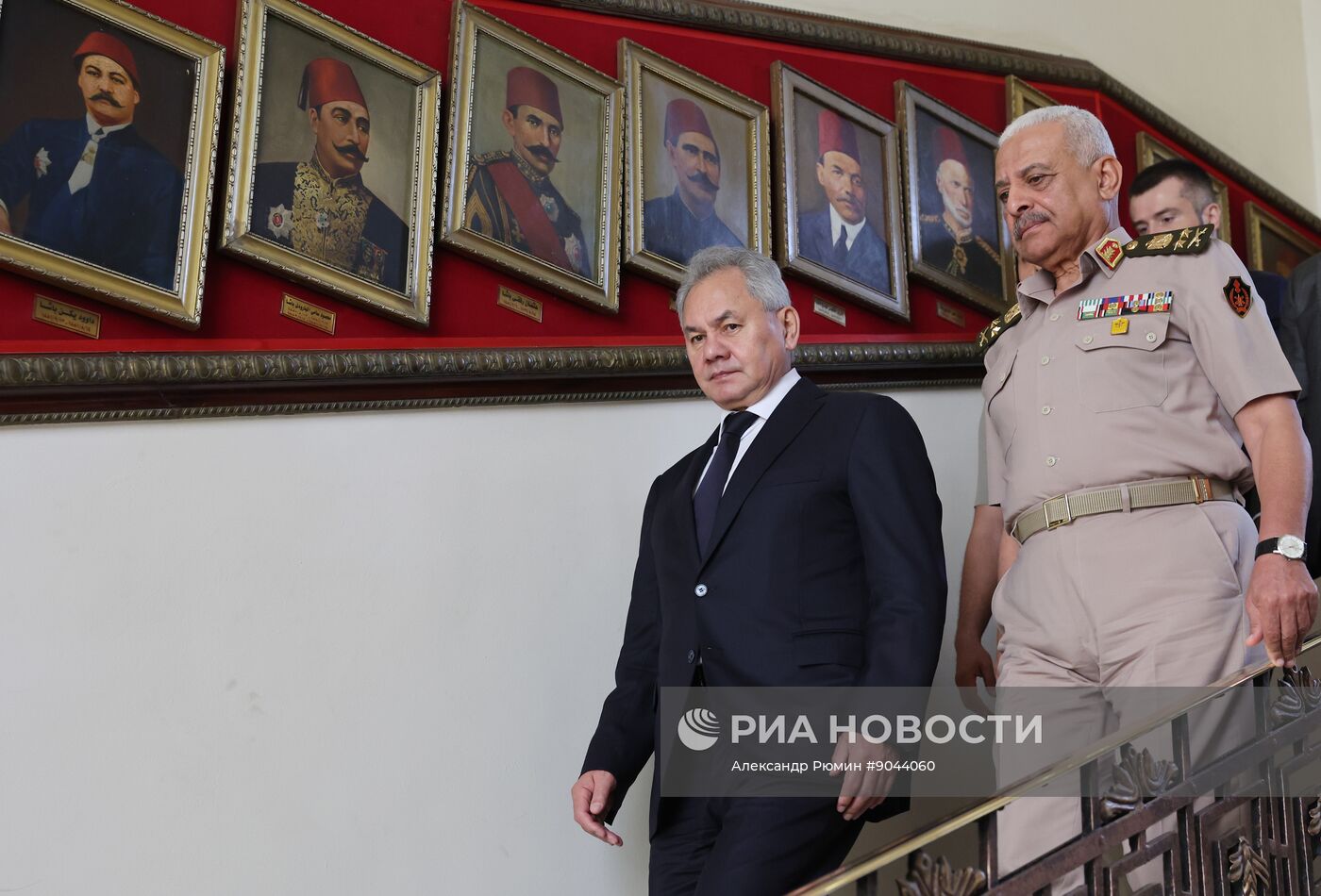 Визит секретаря Совбеза РФ Сергея Шойгу в Египет