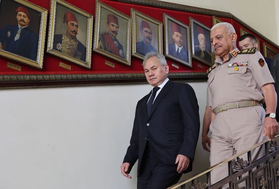 Визит секретаря Совбеза РФ Сергея Шойгу в Египет