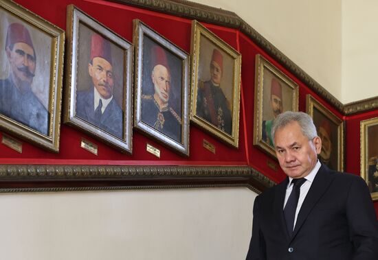 Визит секретаря Совбеза РФ Сергея Шойгу в Египет