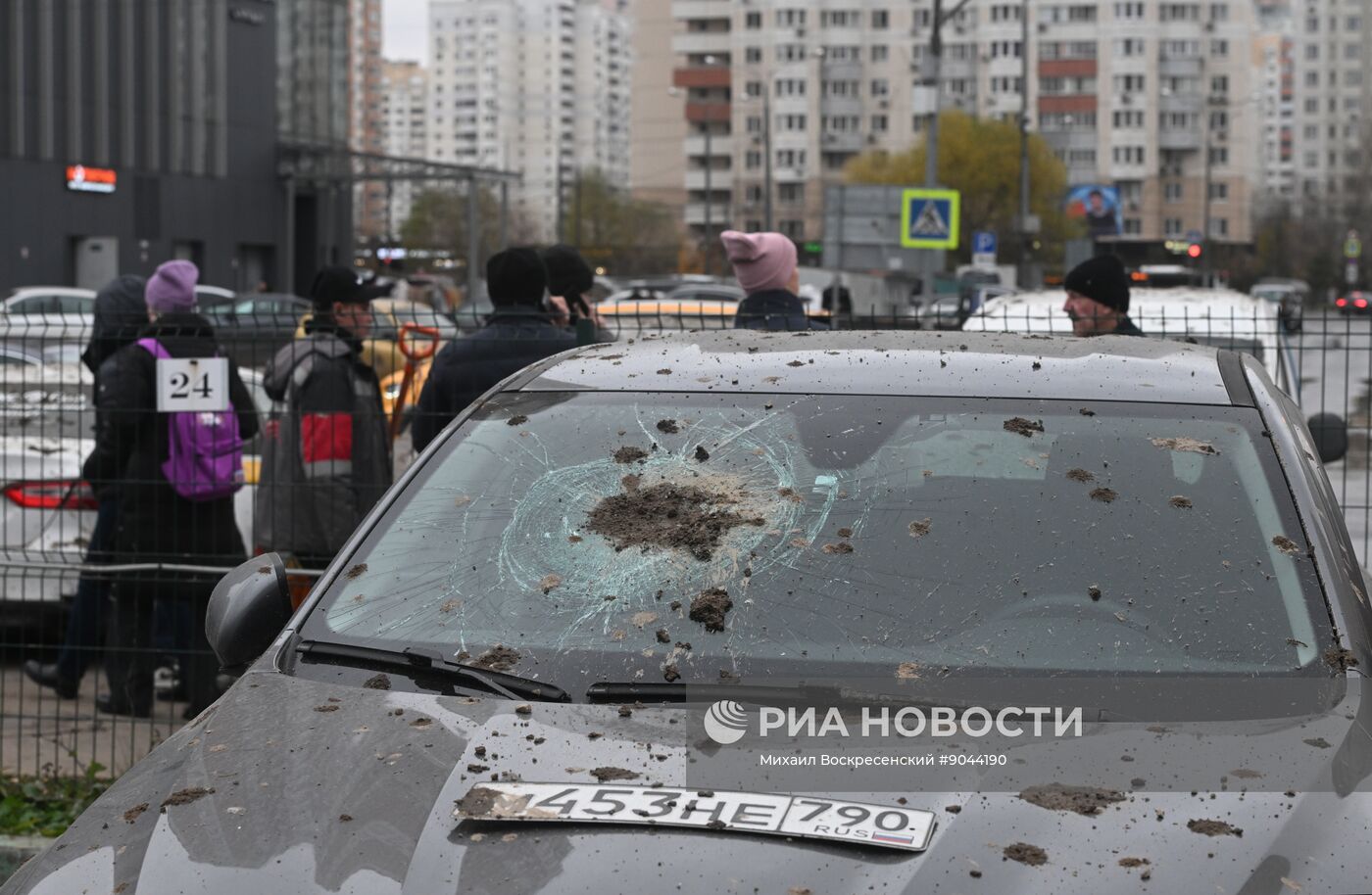 Обрушение конструкции горнолыжного комплекса "Снежком" в Красногорске